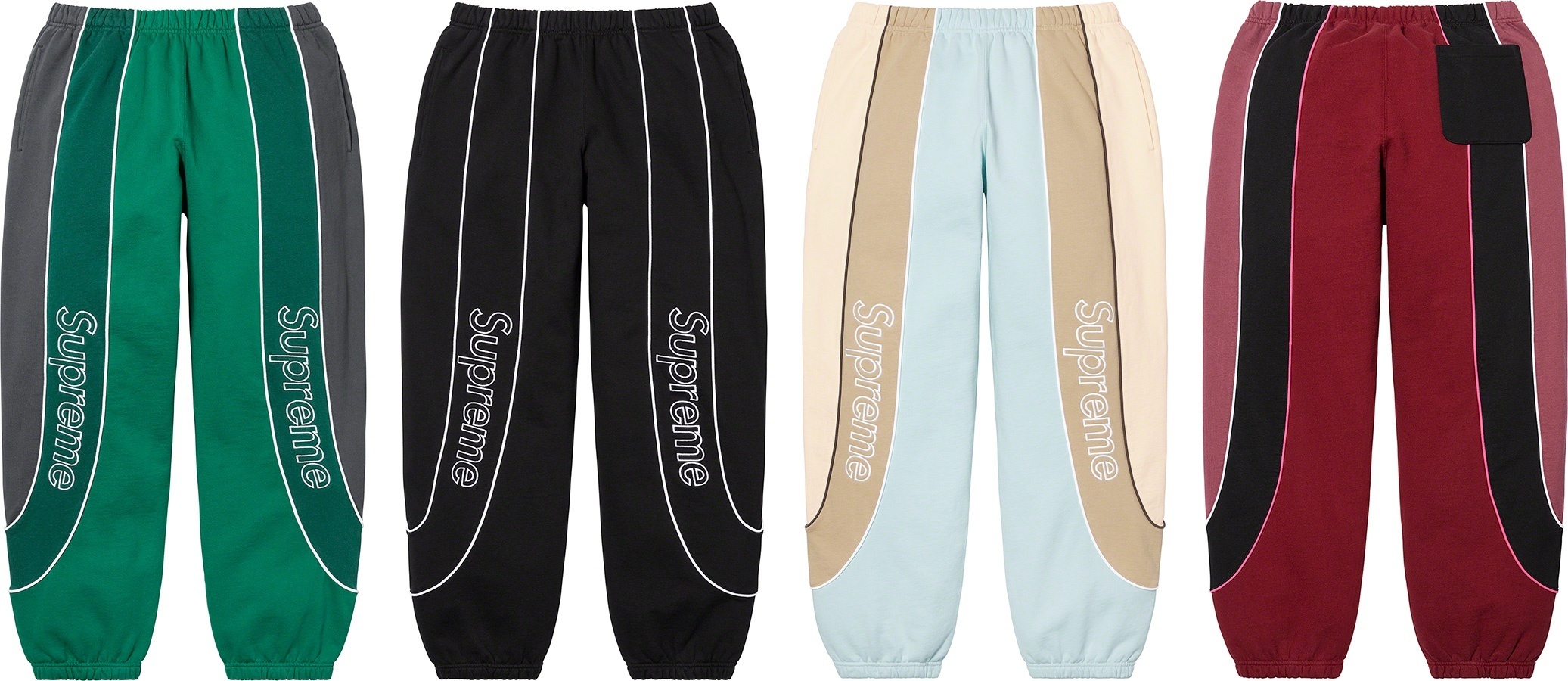 Track Paneled Sweatpant